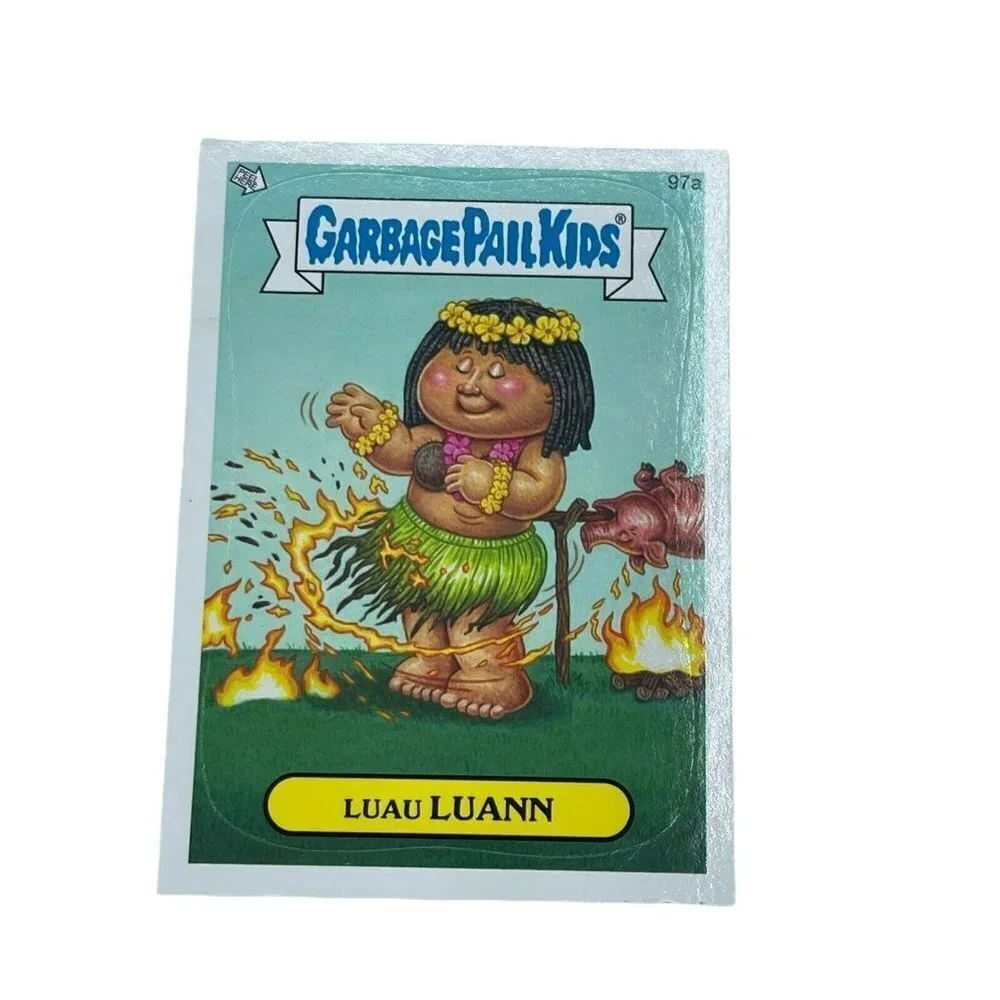 Vtg 7 Garbage Pail Kids Cards Capped Calvin Last leg Lester Padme And More Lot